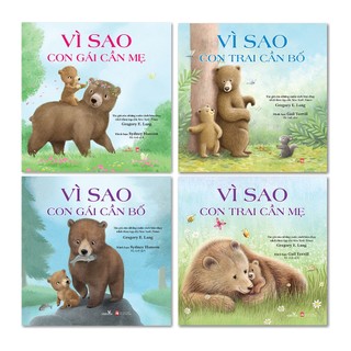 Sách – bộ vì sao con gái, con trai cần bố mẹ