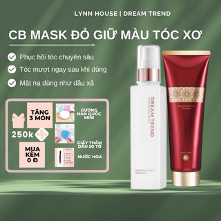 [Áp mã giảm thêm 29k + 2 quà] Combo Mask Đỏ + Dưỡng tóc AHA Hồng Dream Trend
