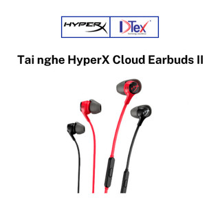 Tai nghe hp hyperx cloud earbuds ii - hàng chính hãng