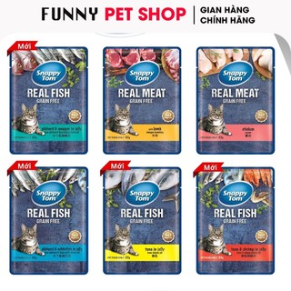 Pate Snappy Tom 400g cho mèo, pate cho mèo Snappy Tom dạng lon đủ vị - Funny Pet Shop