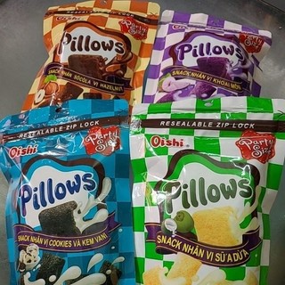 Bim bim Pillows nhân vị sữa dừa, cookies và kem vani