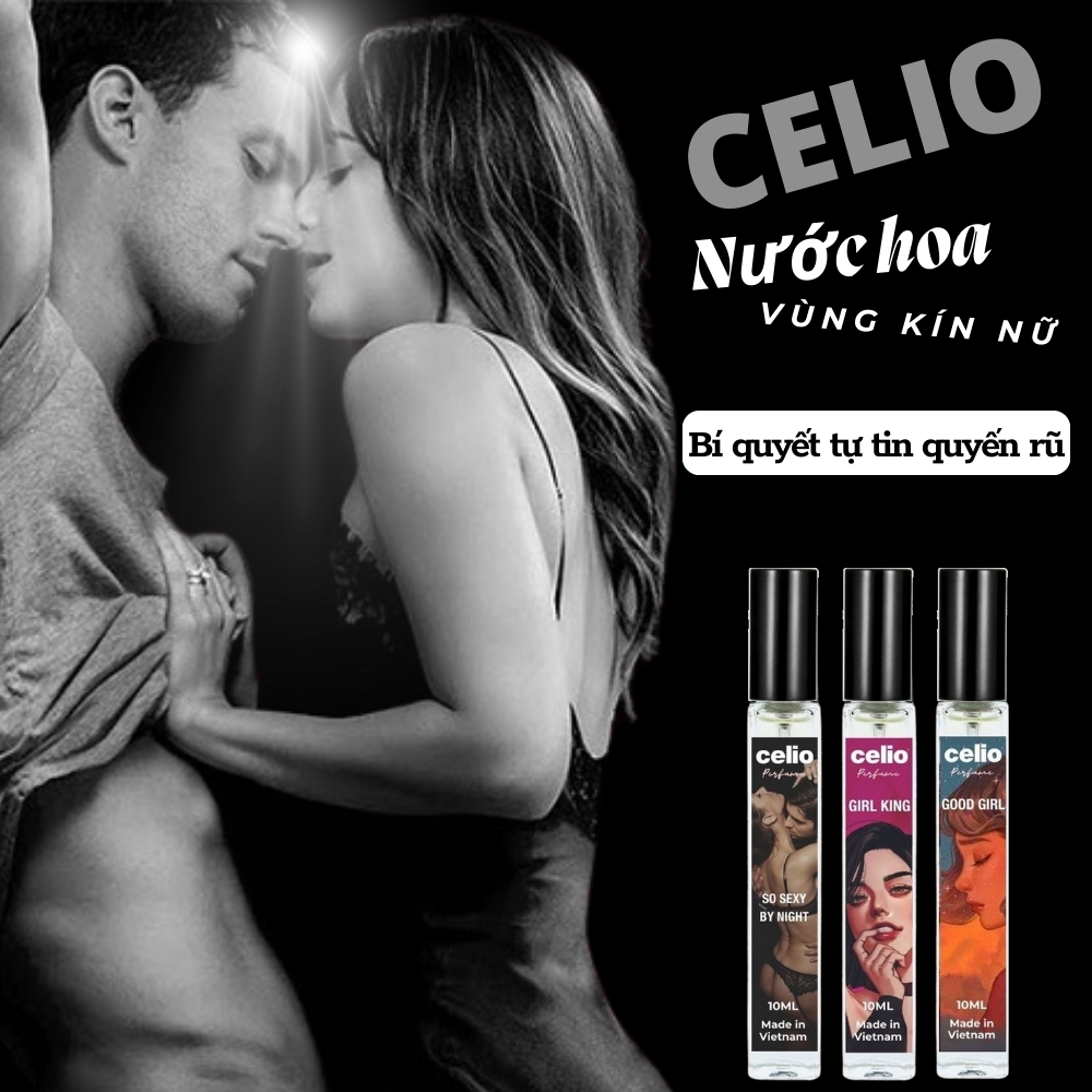 Nước Hoa Cô Bé Celio Chính Hãng 10ml Xịt Khử Mùi Thơm Vùng Kín Bim Bim Nữ Lưu Hương Lâu Dịu Nhẹ Mini Cao Cấp giá Rẻ