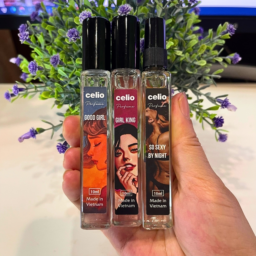 Nước Hoa Cô Bé Celio Chính Hãng 10ml Xịt Khử Mùi Thơm Vùng Kín Bim Bim Nữ Lưu Hương Lâu Dịu Nhẹ Mini Cao Cấp giá Rẻ