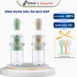 Bình Đựng Dầu Ăn Quả Bóp Cọ Quét Bằng Silicone DIPOLAR Chịu Nhiệt Độ Cao Tiện Dụng Cho Nhà Bếp - DBDD02