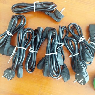 Dây nguồn pc 3 chấu, dây nguồn sạc 3 chấu. dài 1,2m.