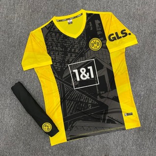 Bộ Quần Áo Bóng Đá Câu Lạc Bộ Dortmund Logo Thêu Thun Lạnh Cao Cấp A15