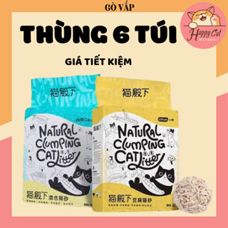 [Thùng 6 Gói] Cát Đậu Nành Tofu Cature Nội Địa; Mix Gỗ cho mèo
