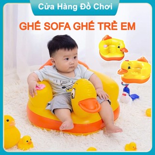 Ghế Hơi Tập Ngồi Cho Bé, Ghế Phao Tập Ngồi Cho Bé Từ 6 Tháng Tuổi Hình Vịt Vàng Đáng Yêu