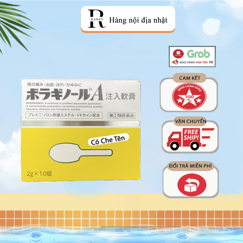 Trĩ Ống chữ A Nhật Bản 20g hàng Nội Địa