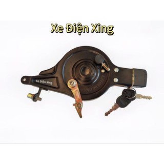 Bộ bố thắng sau 100 có khóa lắp động cơ xe đạp điện,bố thắng xe đạp điện phù hợp nhiều loại xe,phù tùng xe điện