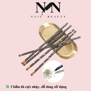Bút đính đá nail , bút chấm đá, Bút gắp charm. Phụ kiện nails giá rẻ