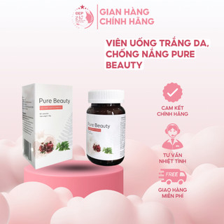   CHÍNH HÃNG  Viên uống trắng da chống nắng Pure Beauty 