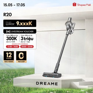 Máy hút bụi cầm tay không dây thông minh Dreame R20/ V12 Pro - Bản quốc tế - Bảo hành 12 tháng