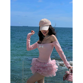 ruby skirt 2~ chân váy hoa màu hồng