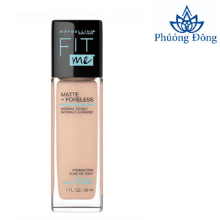 Kem nền mịn nhẹ, kiềm dầu Maybelline New York Fit Me 30ml chính hãng công ty