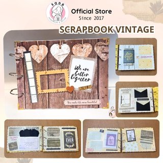 [Album Handmade] We are better together Scrapbook - Album kỉ niệm/tình yêu vintage