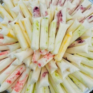 500 Gram( 900túi)  túi làm kem - túi nilong làm sữa chua đủ cỡ