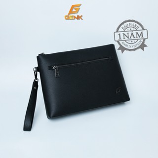 Ví Da Bò Nam Cầm Tay - CLutch Nam Thương Hiệu Genk - GBD06