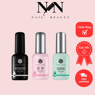 Base Top Cứng Móng hoa hồng chính hãng 15 ml