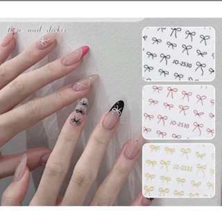 Stick nơ dán móng hình dán móng nơ làm nail