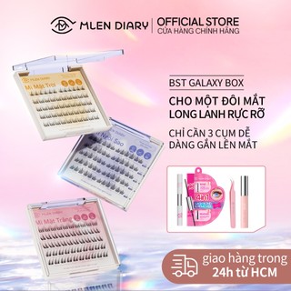 MlenDiary BST Galaxy Box Mi giả  dễ gắn, dễ dùng ,mắt to tự nhiên TỔNG HỢP SUN,MOON,STAR