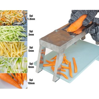  Bàn bào sợi rau củ inox dạng ghế có thể thay lưỡi bào đồ chua sợi gỏi bếp ăn công nghiệp 