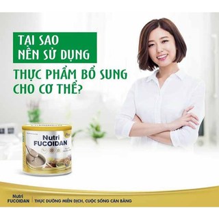 6 hộp Nutri Fucoidan Plus - thực dưỡng miễn dịch fucoidan. Mỗi hộp 500g