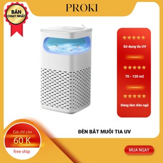 Máy bắt muỗi thông minh Proki bằng tia UV - Đèn bắt muỗi diệt công trùng kiêm đèn ngủ
