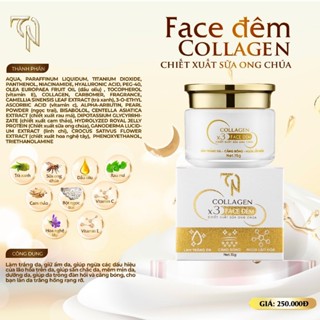   MẪU MỚI  KEM FACE COLLAGEN X3 BAN ĐÊM CHIẾT XUẤT SỮA ONG CHỦA - MP ĐÔNG ANH NGUYỄN HUỲNH NHƯ 