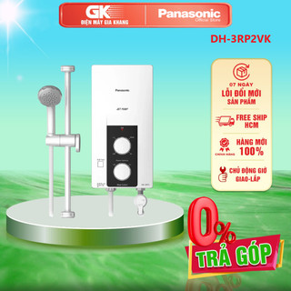 Dh-3rp2vk - miễn phí công lắp đặt - máy nước nóng trực tiếp có bơm panasonic - bảo hành chính hãng