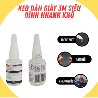Keo dán giày 3M siêu dính nhanh khô