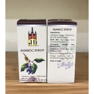 siro TĐK Sambuc Syrup 20ml