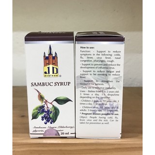 siro TĐK Sambuc Syrup 20ml