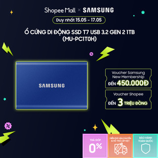 Ổ cứng di động SSD T7 USB 3.2 Gen 2 1TB