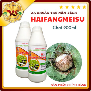 Xạ khuẩn chuyên xử lý thối cỏ rễ, héo xanh, thối nhũn - validamycin 10sl - haifangmeisu chai 900ml
