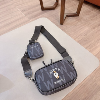 SET 2 TÚI GẤU, Túi C chất vải canvas