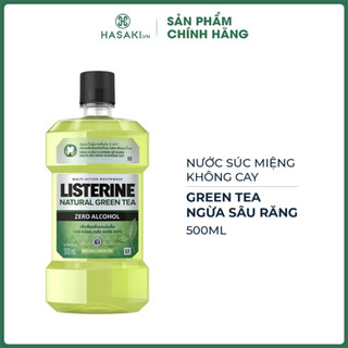 Nước Súc Miệng Listerine Trà Xanh Ngừa Sâu Răng Hasaki Sản Phẩm Chính Hãng