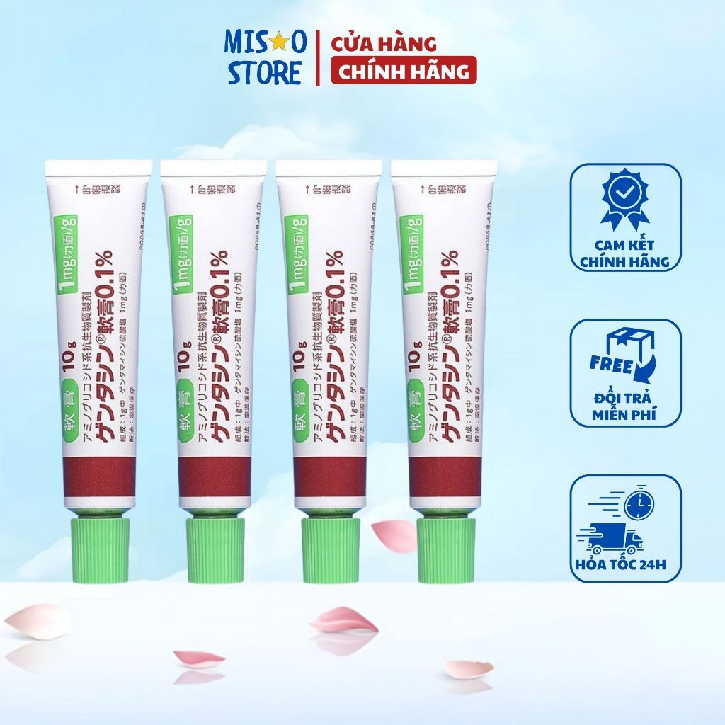 Kem mờ sẹo Gentacin Nhật Bản - Tuýp lẻ 10g