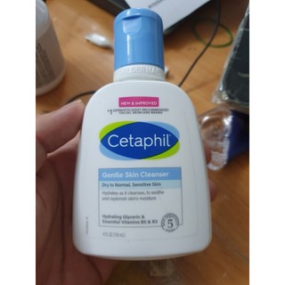 Chai tách set không mã vạch - sữa rửa mặt cetaphil gentle skin cleanser chai 118ml từ mỹ