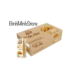  Thùng 48 hộp sữa đậu nành Óc Chó Hạnh Nhân Vinamilk 180ml 