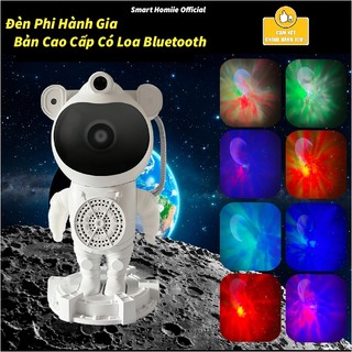  Đèn phi hành gia nháy theo nhạc,đèn ngủ chiếu sao laser galaxy giả lập dải thiên hà vũ trụ đầy sao,trang trí phòng 