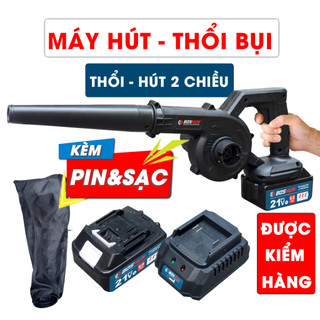 [Kèm PIN & Sạc] Máy Thổi, Hút Bụi Boshun 680W, Chân Pin Phổ Thông, Dùng Liên Tục 12 Tiếng, Bảo Hành Chính Hãng 12 Tháng