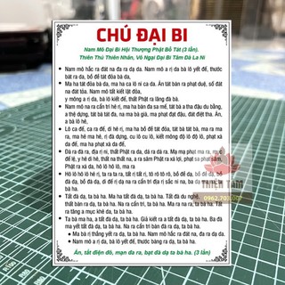 Combo 50 miếng dán Chú Đại Bi dán chai nước, cốc nước, bình nước... làm nước Đại Bi đem lại Khoẻ Mạnh Bình An