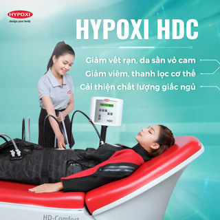 E-voucher 03 BUỔI thư giãn massage với máy chân không HYPOXI