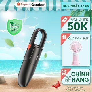 Máy hút bụi ô tô cầm tay 4500pa GAABOR GVCC-M4A2 lực hút mạnh dây điện dài 4.5m - Hàng chính hãng