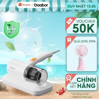 Máy hút bụi giường nệm Gaabor VCD10M-WH02A công suất 300W lực hút 10000PA tia UV diệt khuẩn chăn sofa - Hàng chính hãng