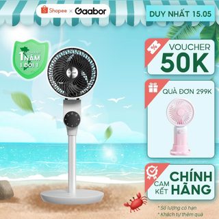 Quạt tuần hoàn không khí Gaabor GFD-N240A gió đối lưu độ ồn thấp  - Hàng chính hãng