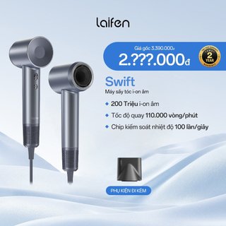 Máy sấy tóc ion âm Laifen Swift Xanh | Điều khiển nhiệt độ thông minh | Bảo hành chính hãng