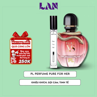 Nước Hoa Nữ XS Pure Her Chính Hãng PL PERFUME 10ml Lưu Giữ Hương Thơm Ngọt Ngào Sang Trọng