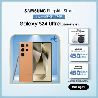 Điện thoại Samsung Galaxy S24 Ultra 12GB/512GB - Độc quyền Online